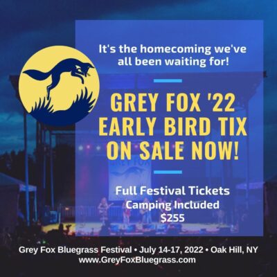 Can you feel the excitement in the air? #greyfox #greyfox2022 #greyfoxbluegrass #bluegrassmusic #acousticmusic #americanamusic #bestfansever #seeyouonthefarm