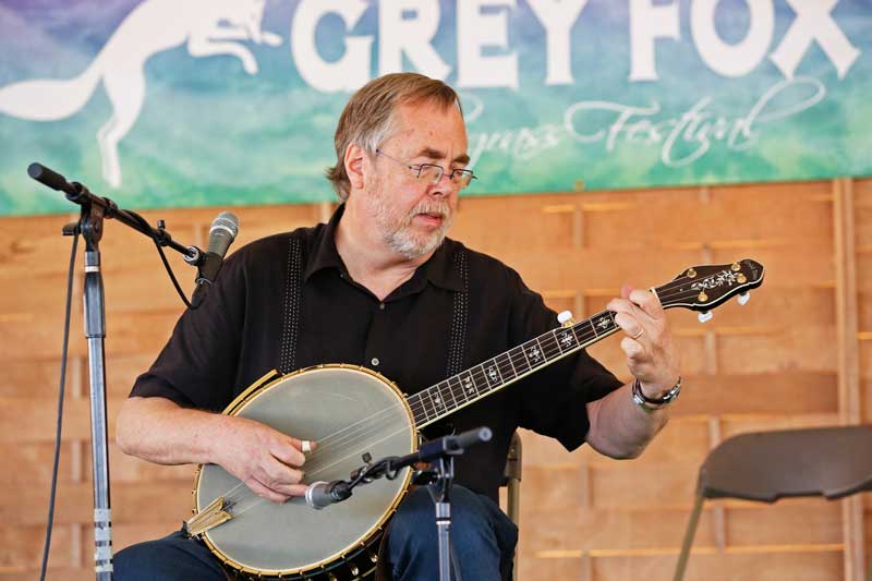 - Grey Fox Bluegrass Festival trischka, grass roots stage