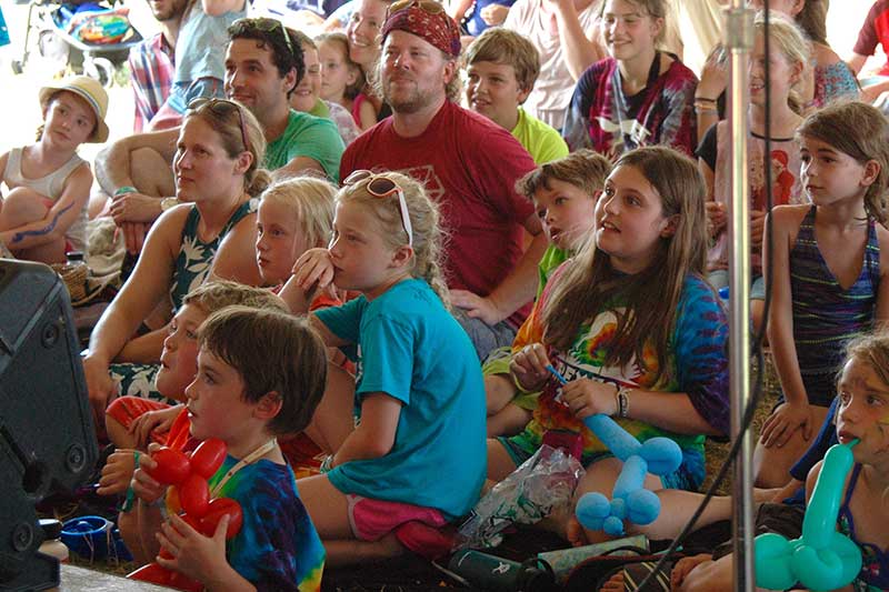 - Grey Fox Bluegrass Festival family stage