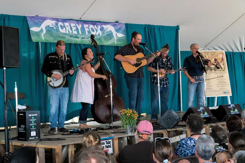 Map / Stages Grey Fox Bluegrass Festival