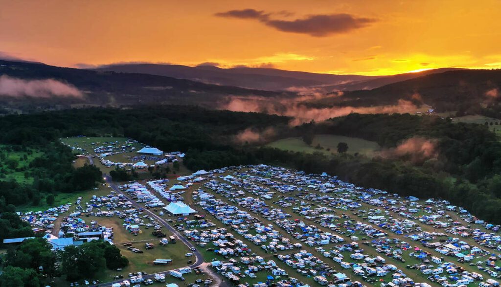 The Grey Fox Bluegrass Festival is back this summer, camping and all.