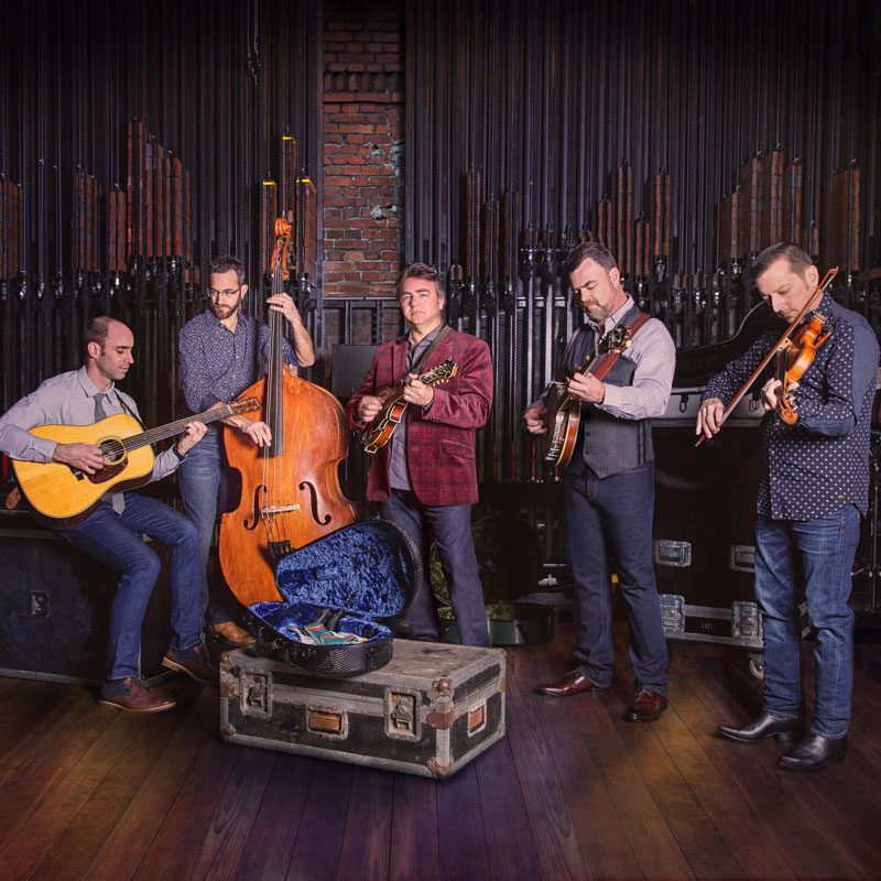 The Travelin' McCourys bluegrass band