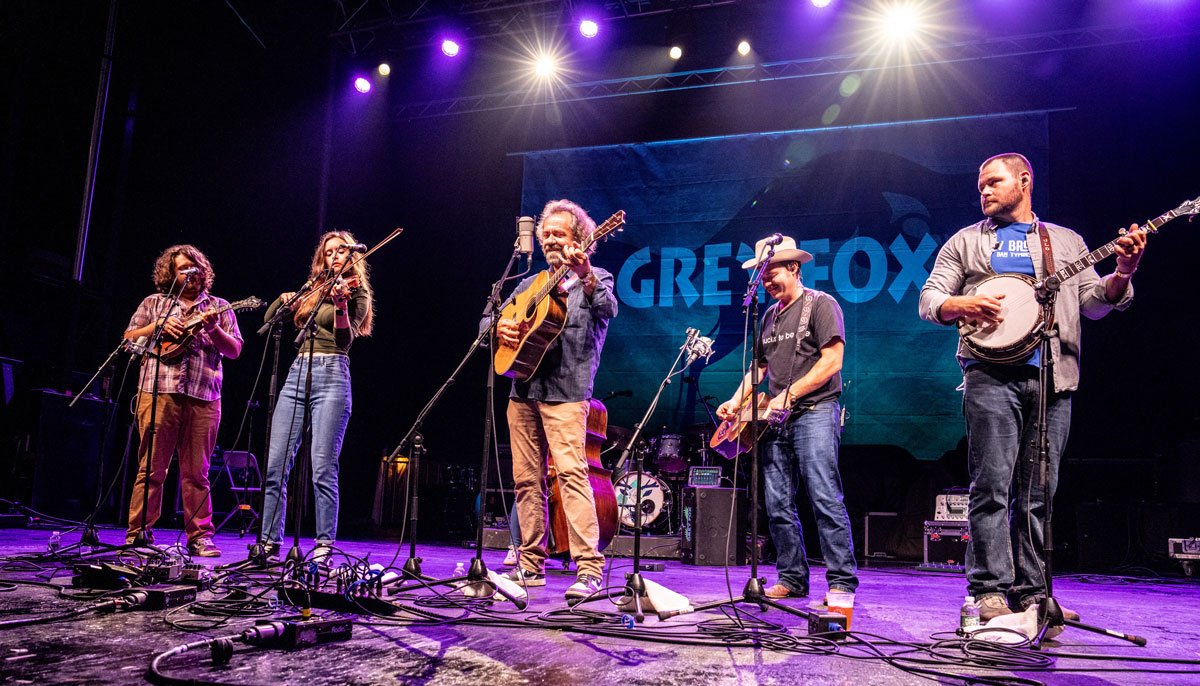 The Dan Tyminski Band, Grey Fox High Meadow Stage, 2023. Photo by Dave Weiland