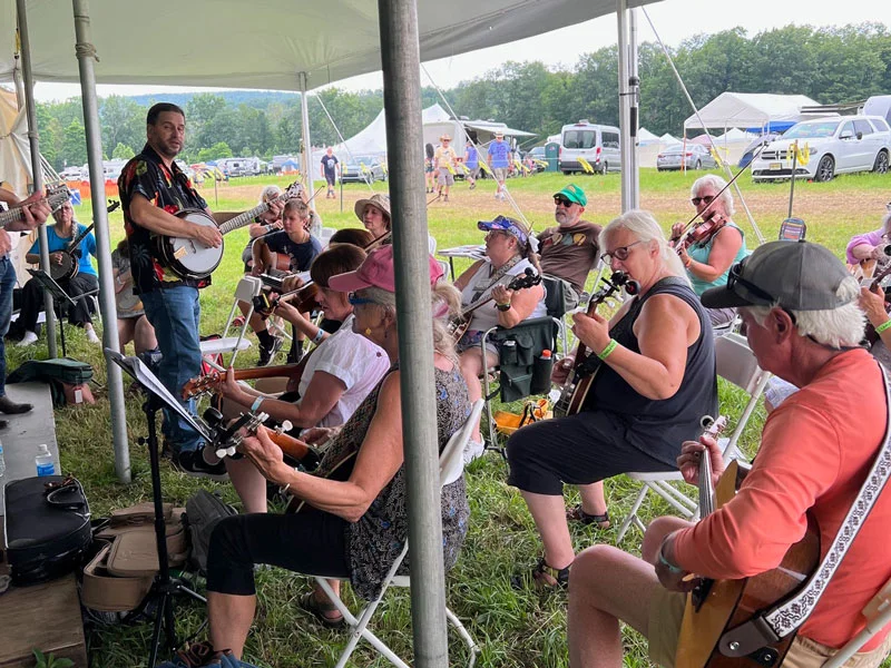 - Grey Fox Bluegrass Festival