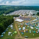 The Grey Fox Bluegrass Festival, photo by Dave Weiland