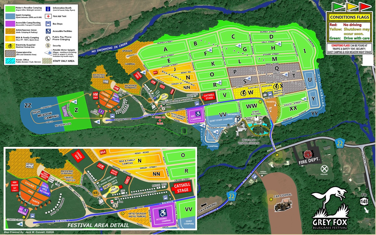 2025 Grey Fox Map graphic GF26 Map