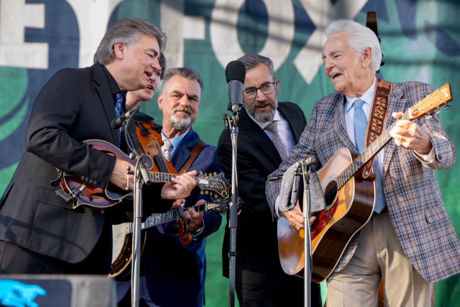The Del McCoury Band. Photo by Dave Weiland
